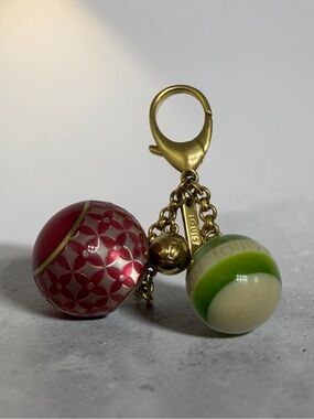 EUC 🖤Louis Vuitton Bijoux Sac Mini Lin Croisette Bag Charm / Keychain🖤
